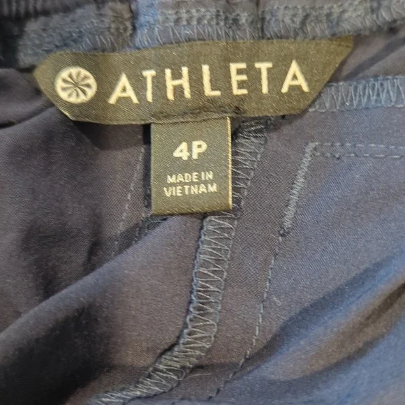 Athleta Aspire Pants Navy Blue 4P EUC - Picture 4 of 12